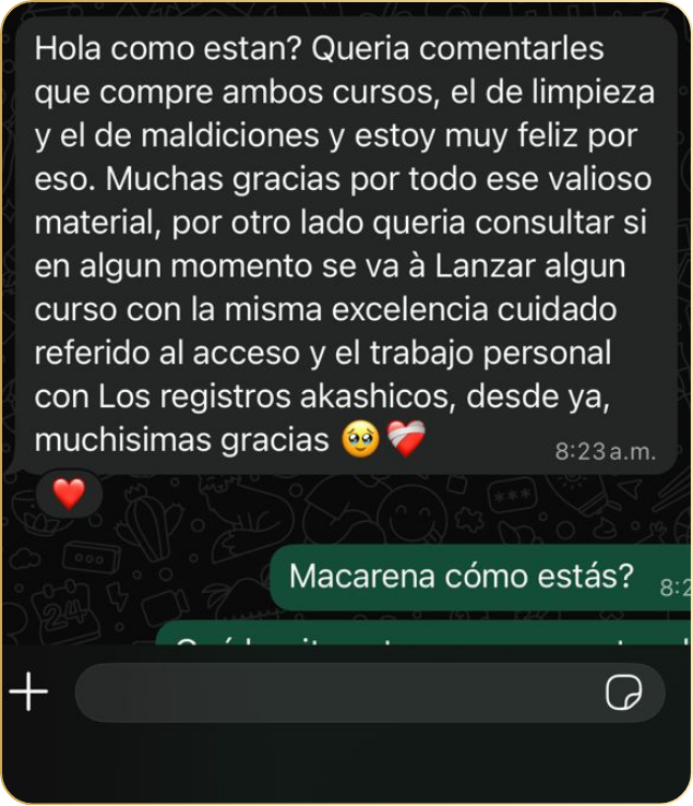 Testimonio de una alumna